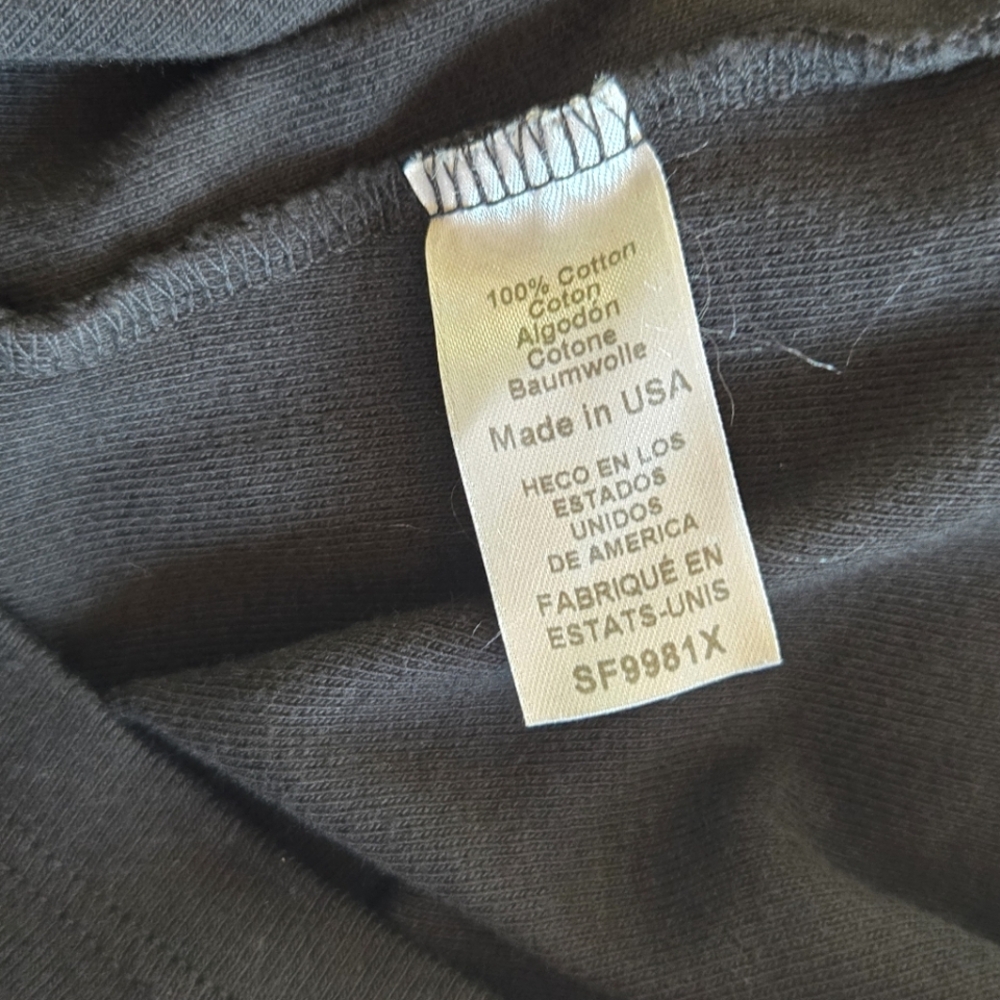 🏷️Michael Stars Norah Sleeveless Knit Stretch Black Polo Size 1X - Picture 9 of 9